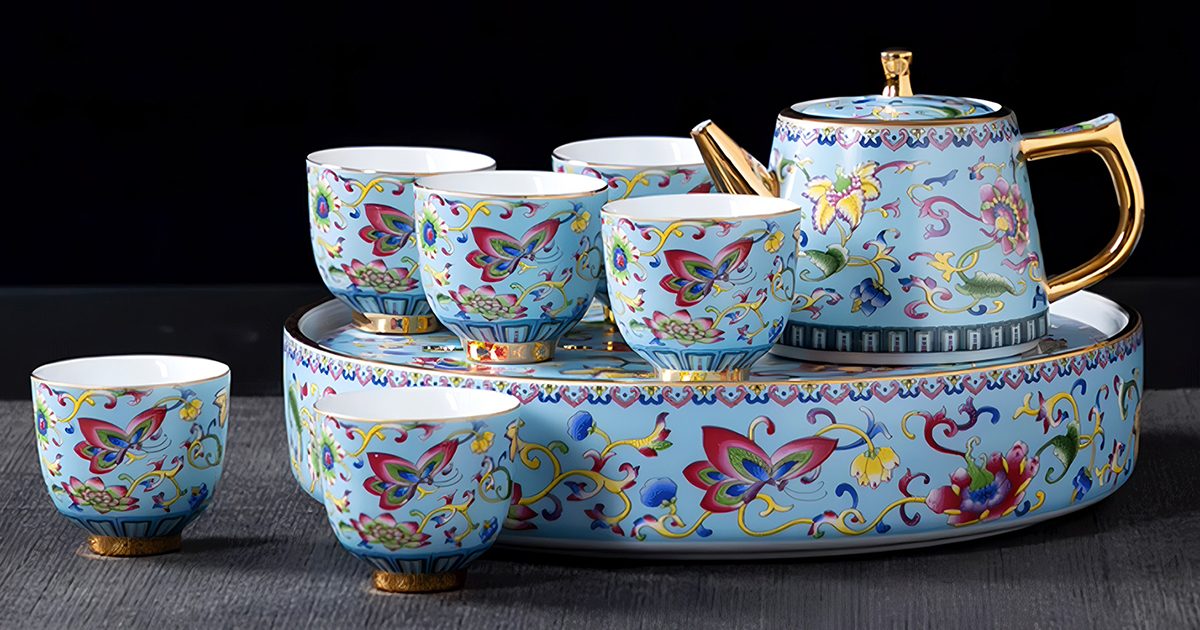 Tea Set Box