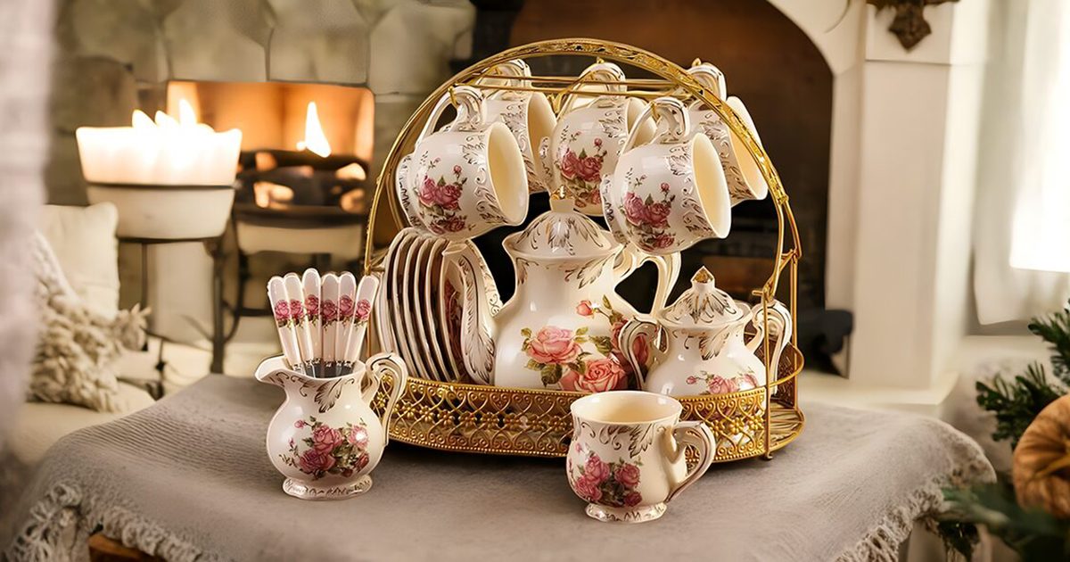 Tea Set Box